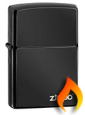 Ebony Zippo Lighters